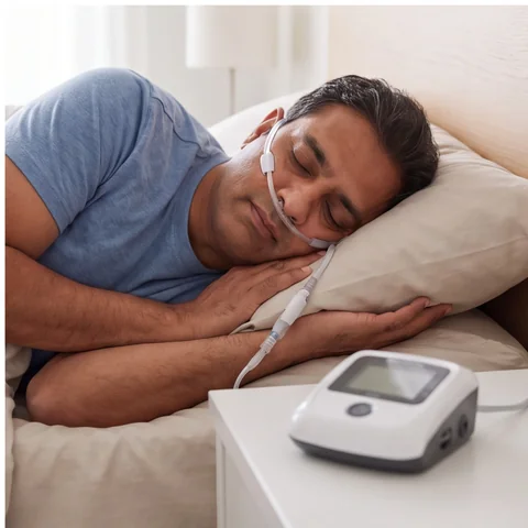 Sleep apnea test